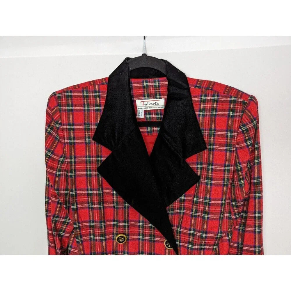 80s Talbots 8 Albert Nipon Executive Dress Double… - image 3